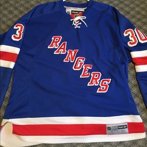 New York Rangers Lundqvist Reebok Jersey size XL